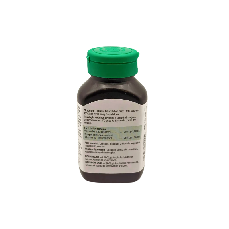 Jamieson Vitamin D3 1000IU - 375 Tablets - Image 3