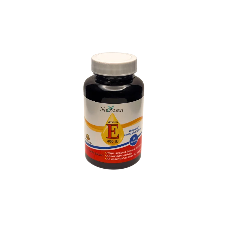 VITAMIN E 400 IU - 60 softgels - Nutrasen