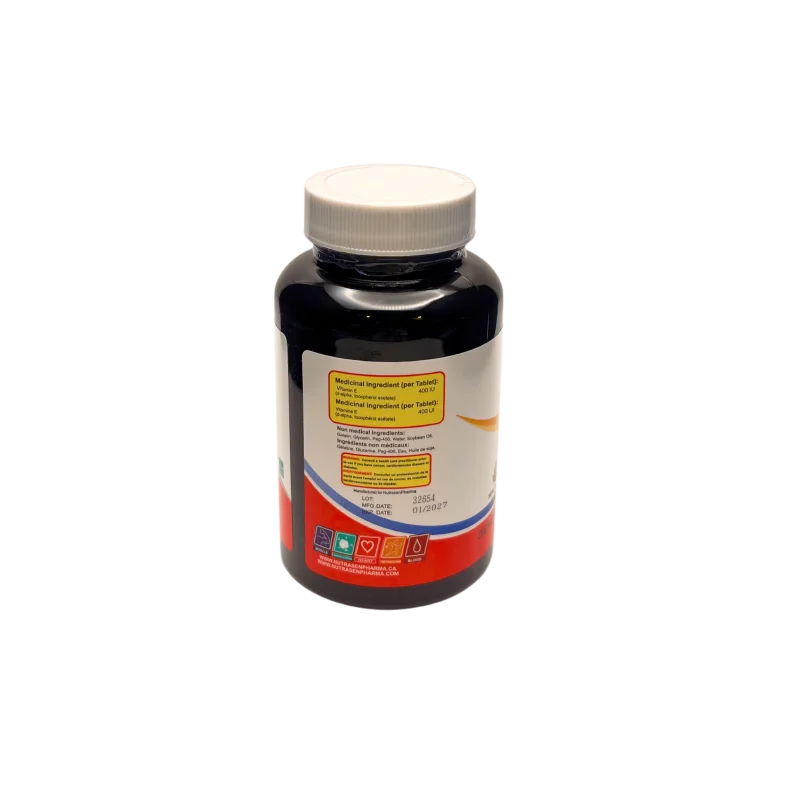 VITAMIN E 400 IU - 60 softgels - Nutrasen - Image 3