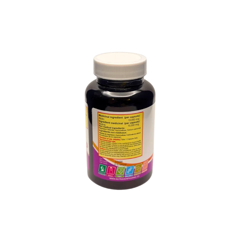 BIOTIN 10,000 MCG - Nutrasen - Image 3