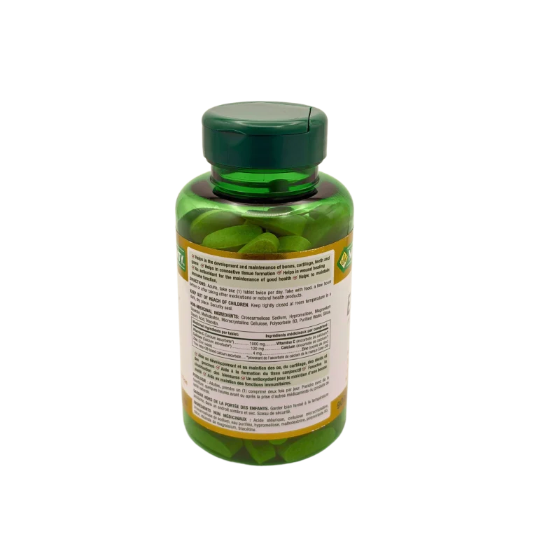 NATURE'S BOUNTY Ester-C, Vitamin C, 1000 mg, Clinically Studied Ingredient, Non-Acidic, Stomach Friendly, For Immune Function, 90 Coated Tablets - Image 3