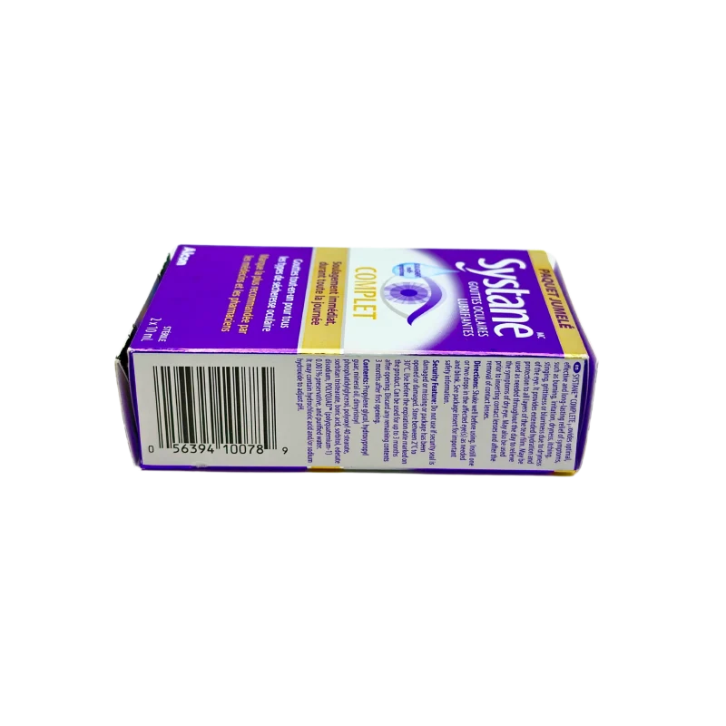 Systane Complete Lubricant Eye Drops Instant & All Day Relief - 2 * 10 mL - Image 3