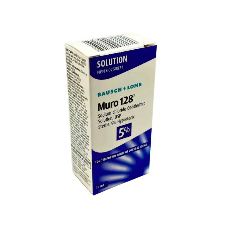 Muro 128 5% Solution Drop - 15ml - Bausch + Lomb