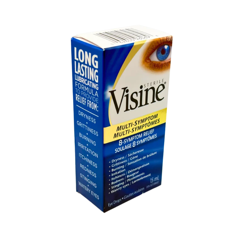 Visine Multi-Symptom 8-Symptom Relief Eye Drops, 15 mL - Image 5