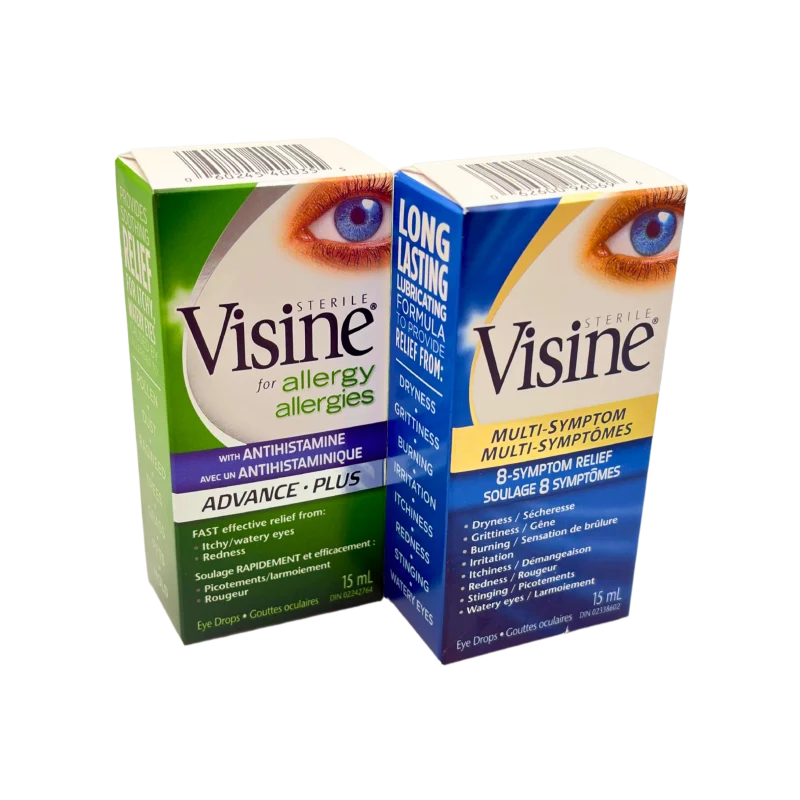 Visine Advance with Antihistamine Allergy Eye Drops, 15 mL - Image 5