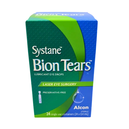 SYSTANE Bion Tears, Lubricant Eye Drops, Single Use Preservative Free Eye Drops, 24 x 0.4 mL