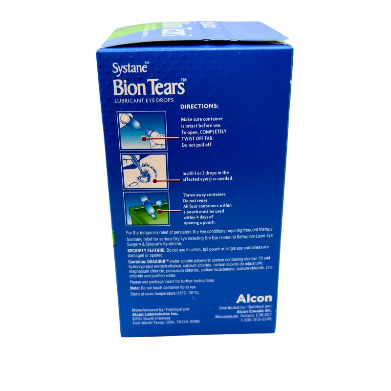 SYSTANE Bion Tears, Lubricant Eye Drops, Single Use Preservative Free Eye Drops, 24 x 0.4 mL - Image 4