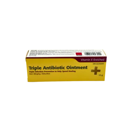 Triple Antibiotic Ointment Vitamin E enriched - 15g