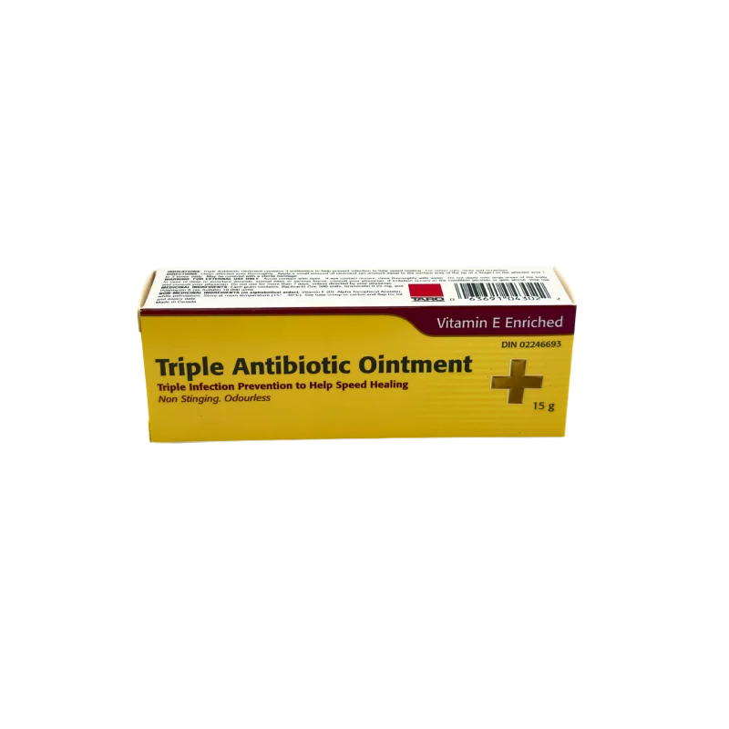 Triple Antibiotic Ointment Vitamin E enriched - 15g