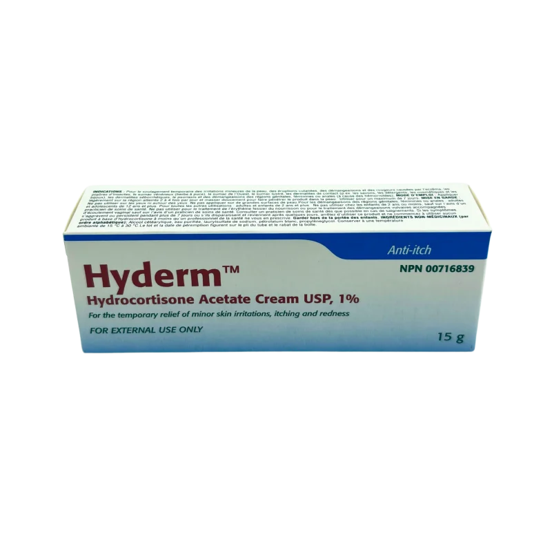 Hyderm Hydrocortisone Cream 1% - 15g