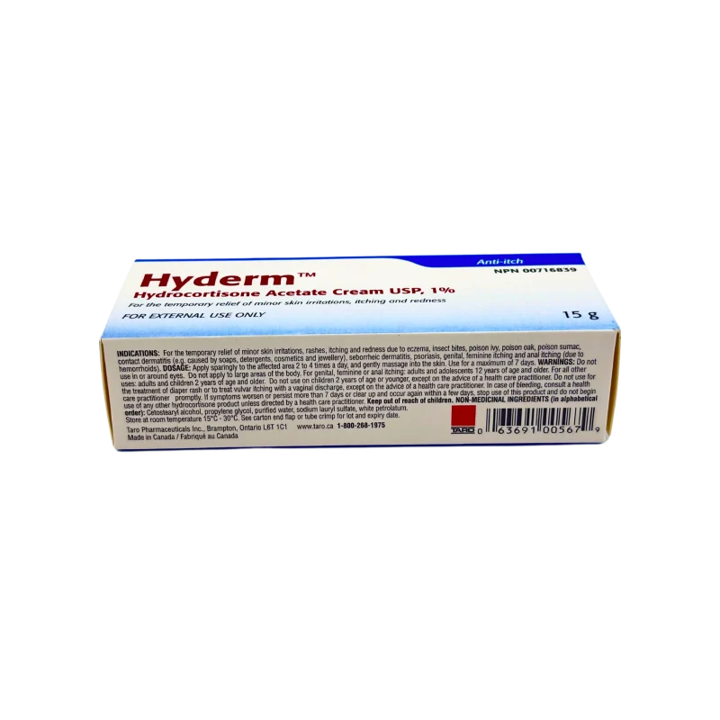 Hyderm Hydrocortisone Cream 1% - 15g - Image 3