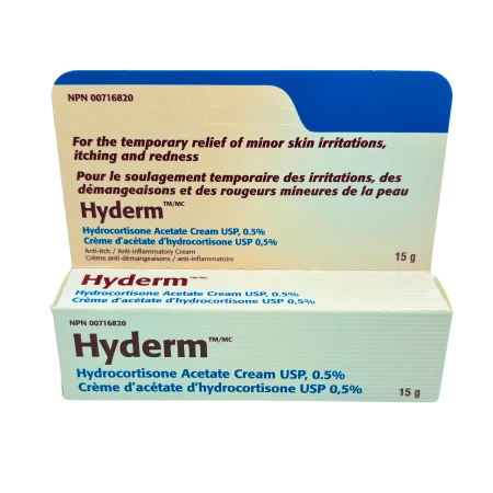 Taro Hyderm Hydrocortisone Acetate Cream 0.5% -15 gr