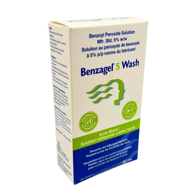 Benzagel Acne Care Wash - 85 mL - Image 2