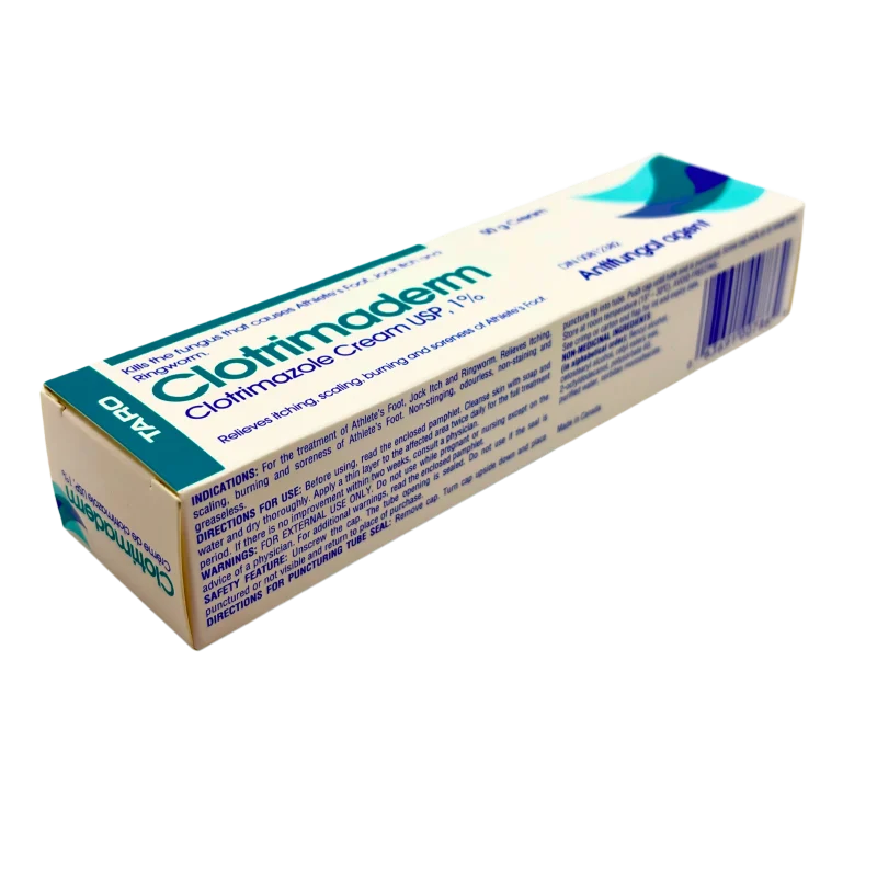 Clotrimaderm Clotrimazole cream usp 1% - 50g - Image 4