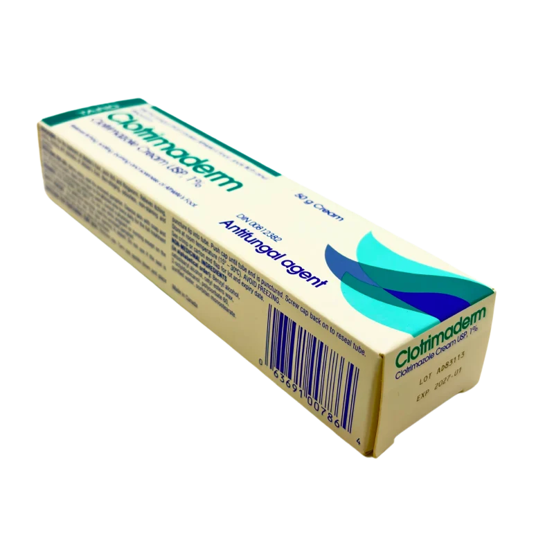 Clotrimaderm Clotrimazole cream usp 1% - 50g - Image 3