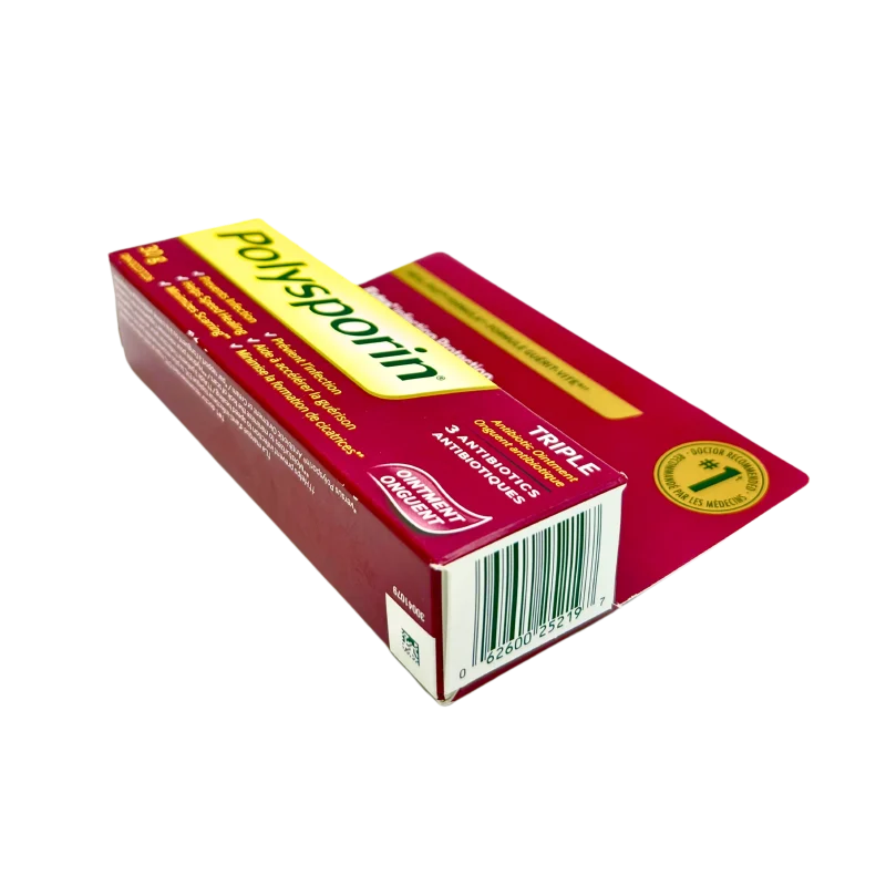 POLYSPORIN Triple Antibiotic Ointment Heal-Fast Formula - Extra Infection Protection - 30gr - Image 4