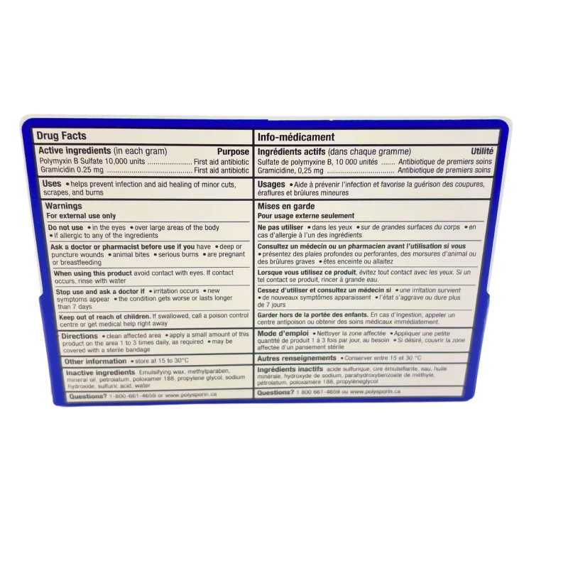 POLYSPORIN Original 2 Antibiotic Cream Heal-Fast Formula - Non-Greasy Infection Protection - 30gr - Image 3