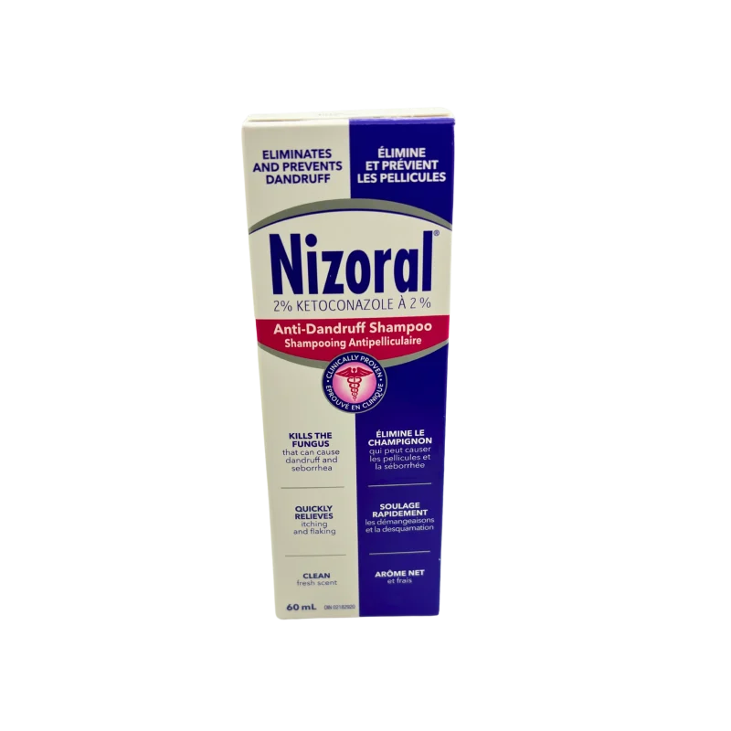 Nizoral Ketoconazole 2 Percent Anti-dandruff and Itchy Scalp Shampoo - 60 ml