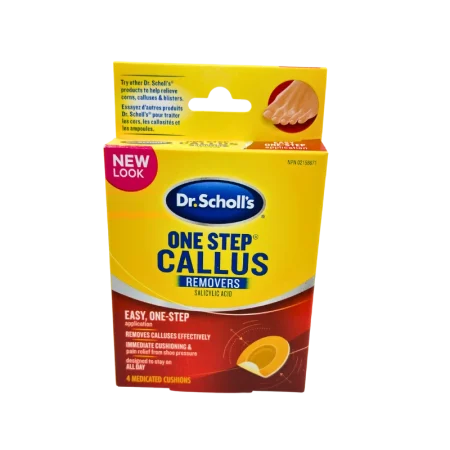 DR. SCHOLL'S One Step Removal Calluses - 4 Medicated Cushions