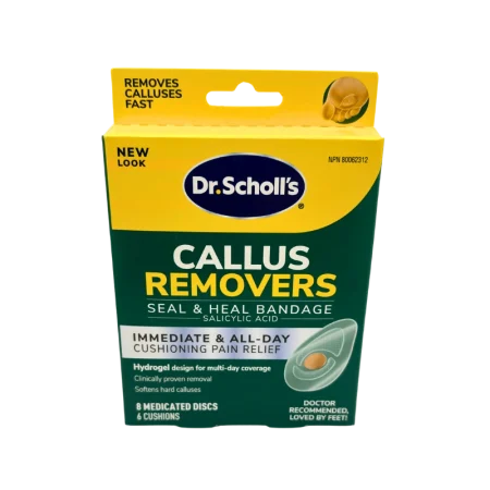 Dr.Scholls - Callus Removers Seal & Heal Bandage - 8 Medicated Discs - 6 Cushions