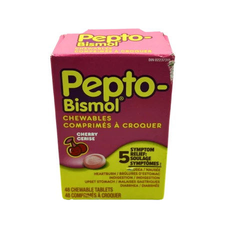 Pepto Bismol Chewable Tablets Cherry - 48 Tablets