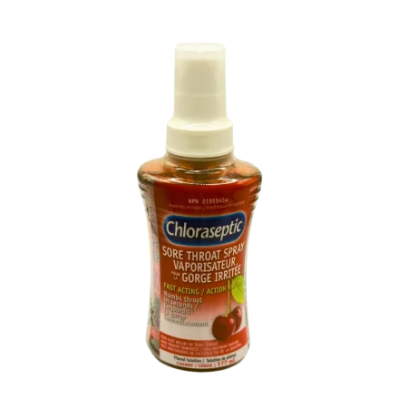 Chloraseptic spray pour maux de gorge, cerise - 177 mL